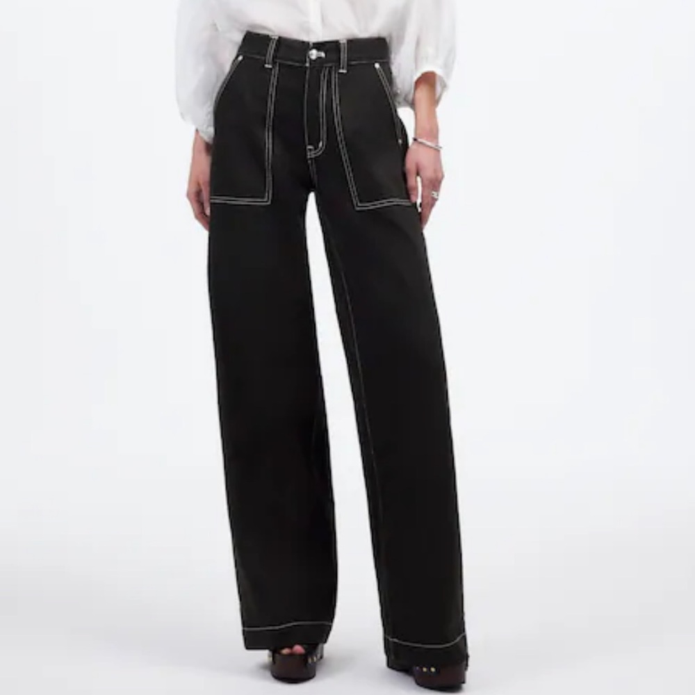 NWT Madewell Superwide-leg Jeans 25